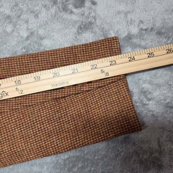 Talbots Blazer 8 Brown Classic Shetland Wool Blend Preppy Ofiice Jacket - Picture 12 of 12